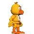 Chica's idle animation from Chica's Magic Rainbow (click to animate).