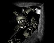 What do you think is the scariest camera frame? IMO it's springtrap in the  vents of fnaf 3. : r/fivenightsatfreddys