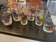 Cups that were given to cast and crew.