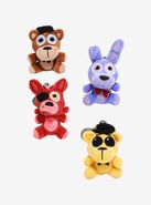 Blind box key chain plushies.