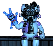 Textura de Funtime Freddy en Parts & Services (Cavidad toraxica abierta)