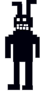 Sprite de Shadow Bonnie en el minijuego de la 4ta Noche.