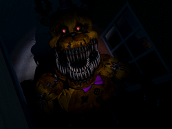 Five Nights at Freddy's 4 Nightmare Nightmare Fredbear Lau 297804778381