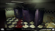 Michael Shelton's Freddy Fazbear's Pizza map showcase image: Bathroom.