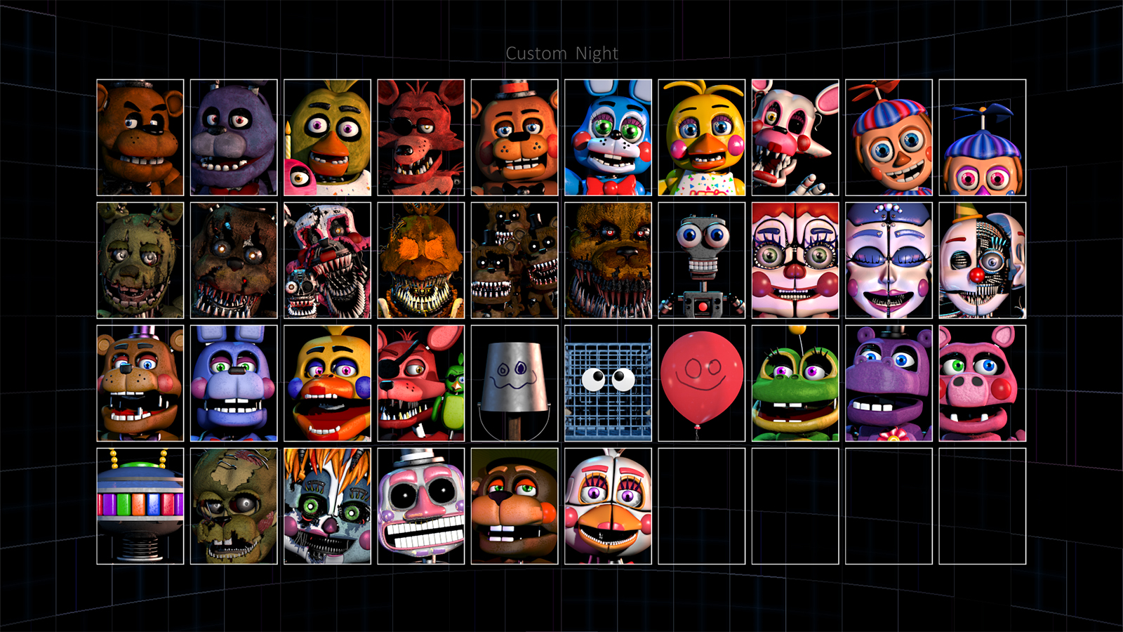 Enter Five Nights At Freddy's Ultimate Custom Night Challenge - If You Dare  - The Game of Nerds