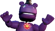 Jumpscare de Mr. Hippo en Ultimate Custom Night.