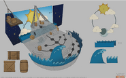 Art board concept artwork.