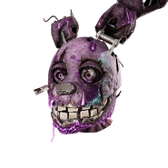 "Bubonic Bunny" head cosmetic icon. Engorged cysts emerged from the suit. His mind swam with disturbing sensations.