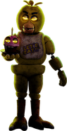 Chica as seen in the second poster.