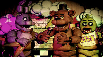 Five Nights At Freddy S Wiki Fandom - fnaf 1 world freddy fazbear stay calm song roblox