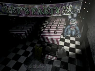 Toy Bonnie Entering Vent.png (690 KB) Toy Bonnie crouching in Party Room 2 before entering the Right Air Vent.