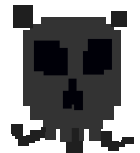 Sprite of the endoskeleton head.