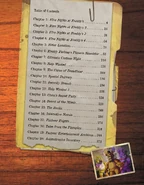 Page preview of Table of Contents