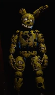Springtrap en la galería.