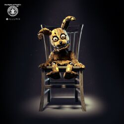 Funko Five Nights At Freddy's FNAF Plushtrap Mini Figure Charm