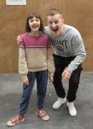 Piper with Baz.