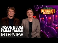 A Reel Talk with Ben O'Shea interview with Jason Blum and Emma Tammi.