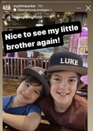 Wyatt and lucas.jpg (25 KB) Wyatt with Lucas.