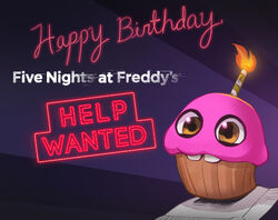 Happy 6th Birthday to FNaF! Here's a little Vanny doodle I did to  celebrate : r/fivenightsatfreddys