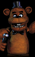 Freddy Fazbear's official render.