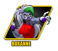 Roxanne's icon in the character select screen.