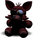 Peluche de Foxy en Five Nights at Freddy's 2.