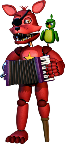 FFPS Rockstar Foxy Model