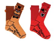 3D crew socks.