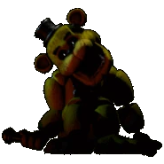 Golden Freddy (versión Original) en la cinemática "Vacío".