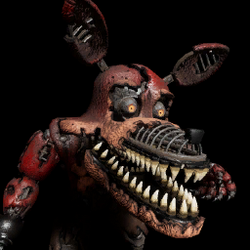 Fnaf 4 Nightmare Foxy - online puzzle