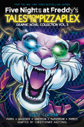 Ditto, Tiger Rock's "The Storyteller" form seen on the cover for Tales from the Pizzaplex Graphic Novel Collection Vol. 3