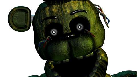 T . m . on X: fun fact, when i decided to color correct phantom freddy  jumpscare i found out its completely golden freddy mats without phong and  any changes, after wards