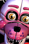 Funtime Foxy as seen in the custom night menu.