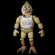 Chica's cutout near the Office from the Fazerblast: FNaF 1 level.