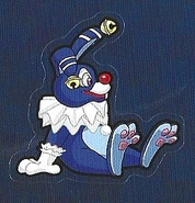 Artwork of Circus Bonnie in the Five Nights at Freddy's Stickerpedia.