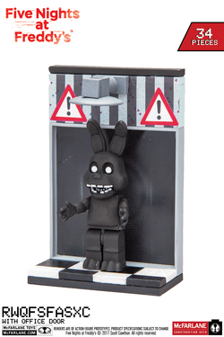 FNAF McFarlane” Freddy Fazbear Parts & Service Mini Construction