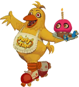 PartyTimeChicaCutOut