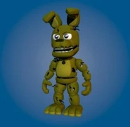 A render of Springtrap. (Merchandise)