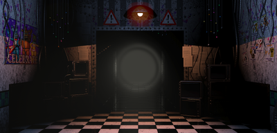 FNaF2 - Office (Pasillo - Luz encendida)