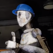 Robot pracujący