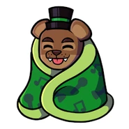 Snug Popgoes sticker.