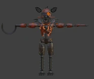 Grimm Foxy's model, found in the files.