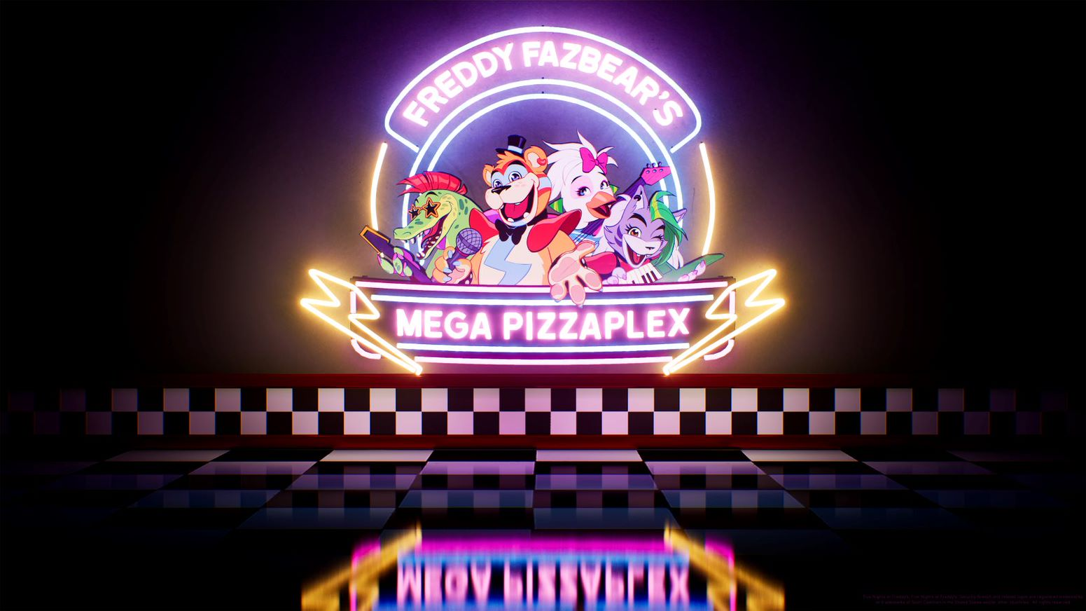 Funko Action Figure: Five Nights at Freddy's (FNAF) PizzaPlex-Glamrock Freddy Fazbear - FNAF Pizza Simulator - Collectible - Gift Idea - Official