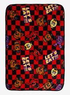 Character throw blanket.