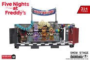 Freddy Fazbear in a McFarlane Construction Set.