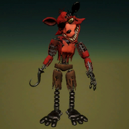 Withered Foxy's action figure icon.