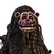 Primer plano de Funtime Freddy en The Blob.