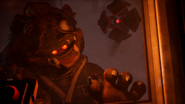 The Mimic about to get scooped.