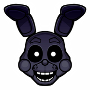 Blackrabbit Head sticker.