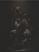 Chica in the last page of the Five Nights at Freddy's: Survival Logbook.